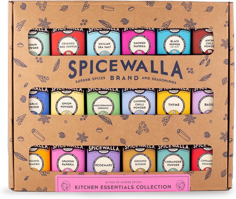 Spicewalla Kitchen Essentials 18 Pack Spice Set - Image 1